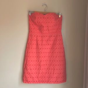 J Crew sleeveless eyelet dress, size 4